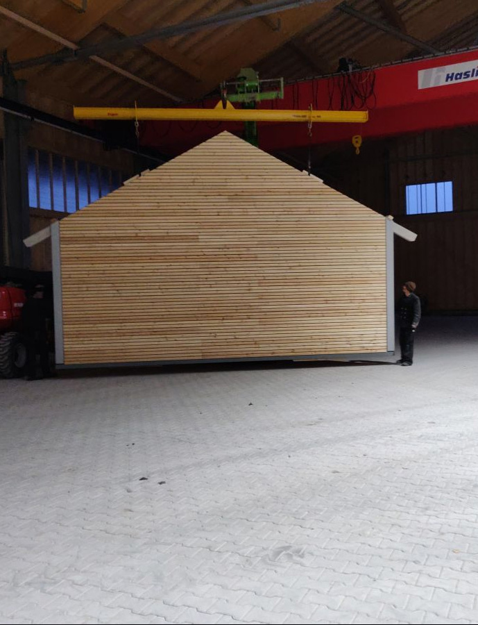 Holzbau der Zimmerei Ring