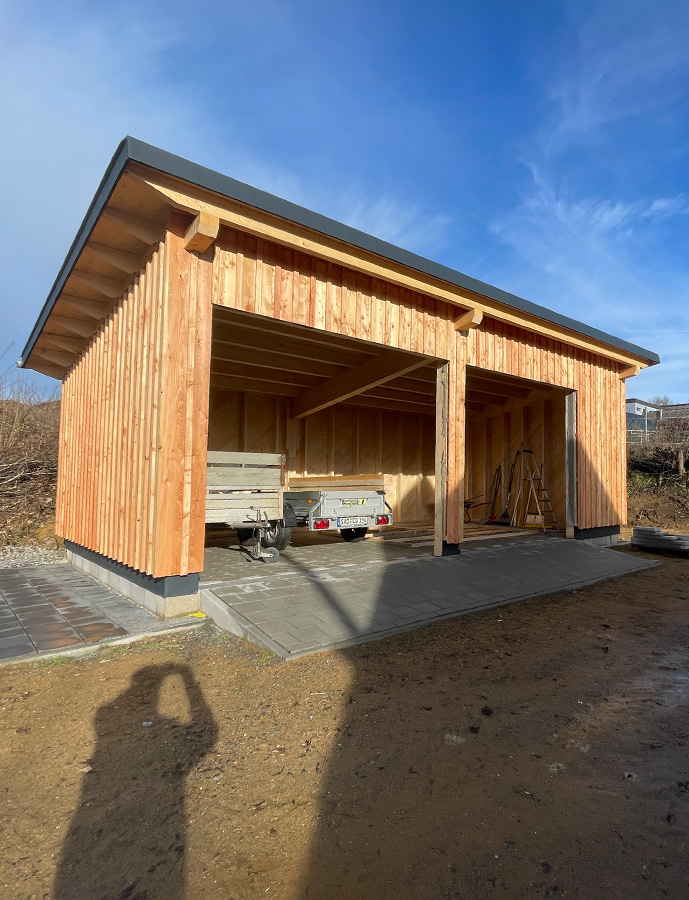 Holzbau der Zimmerei Ring