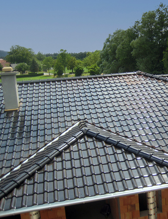 Dacheindeckung der Zimmerei Ring