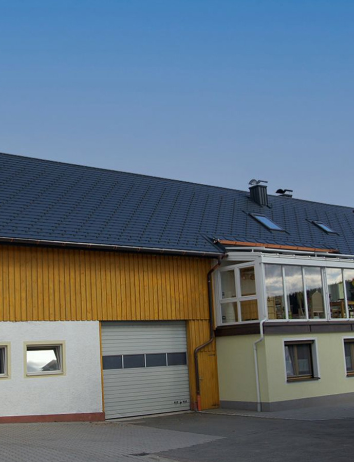 Dacheindeckung der Zimmerei Ring