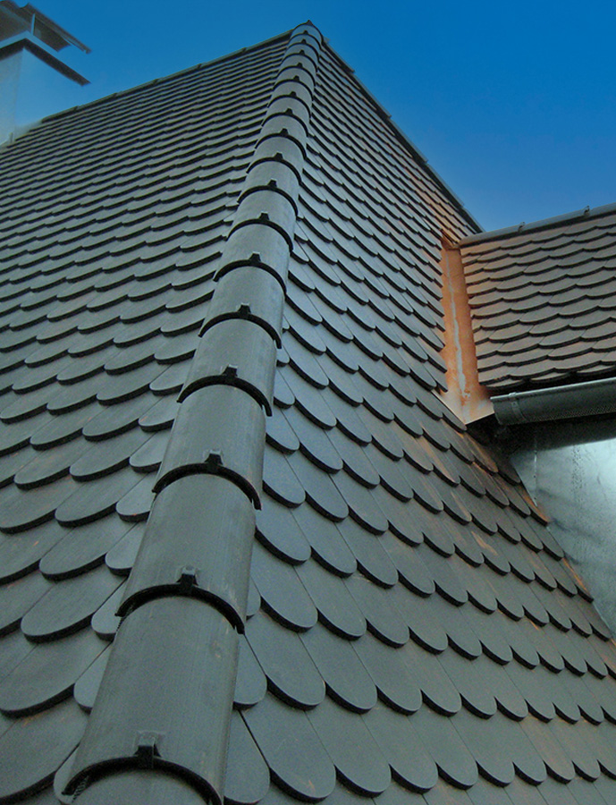 Dacheindeckung der Zimmerei Ring