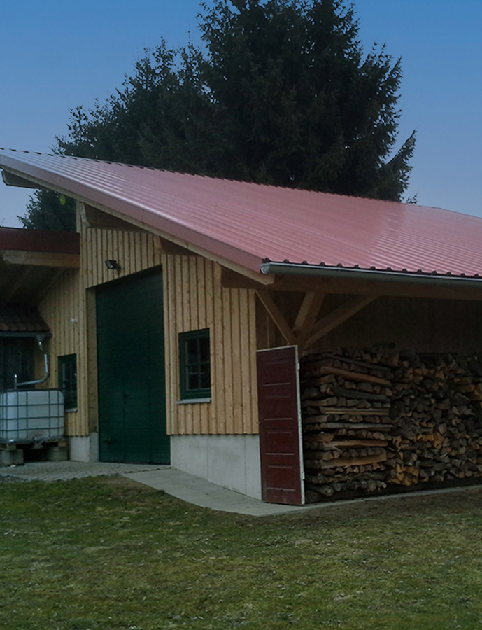 Dacheindeckung der Zimmerei Ring