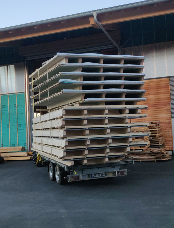 Dachelemente der Zimmerei Ring