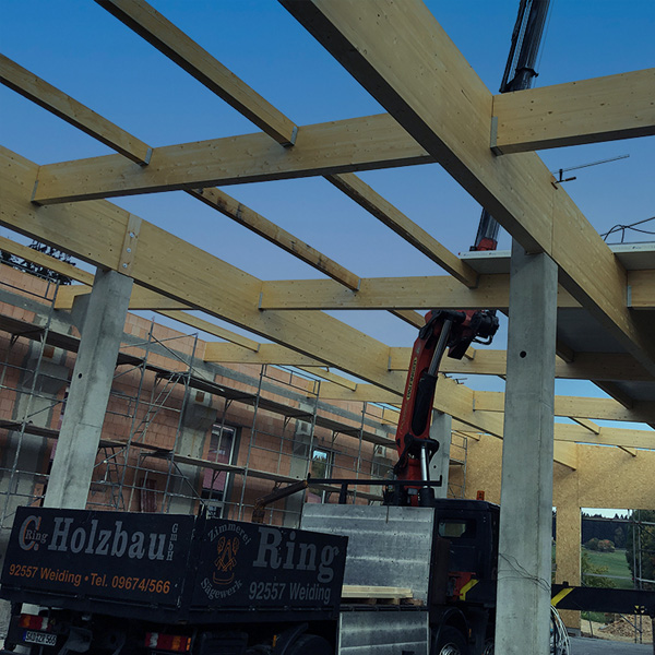 Gewerbliche Bauten der Zimmerei Ring