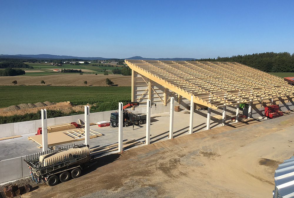 Gewerbliche Bauten der Zimmerei Ring