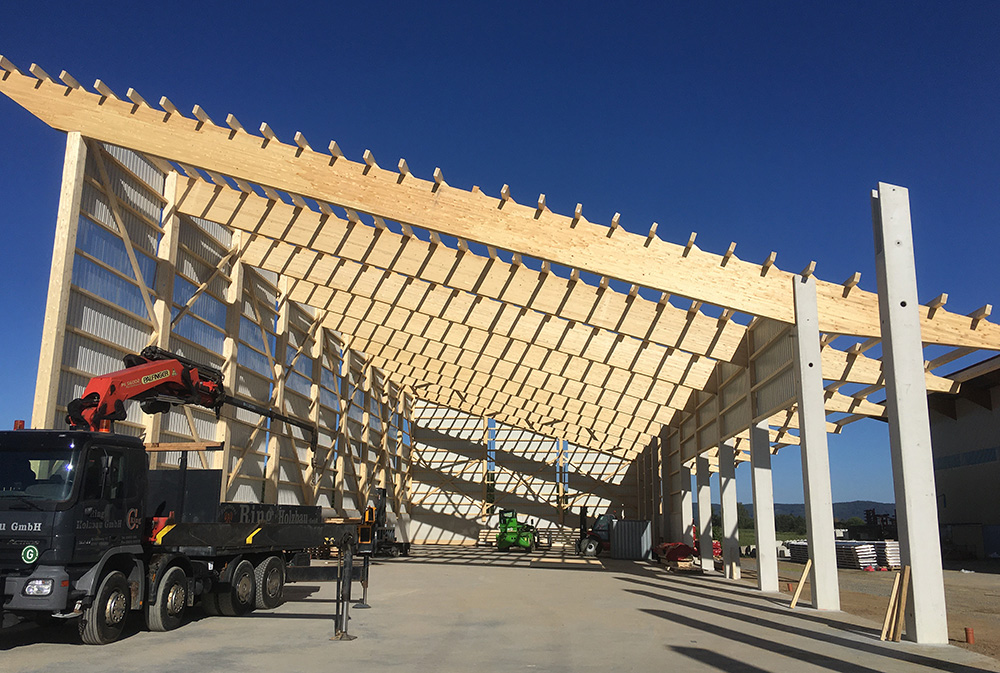 Gewerbliche Bauten der Zimmerei Ring