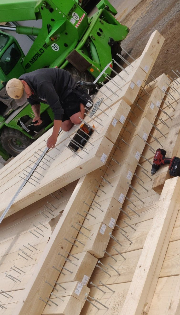 Holzbau der Zimmerei Ring