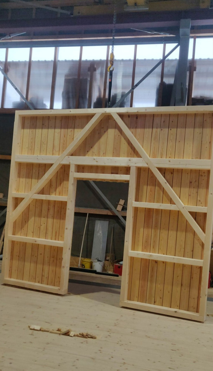 Holzbau der Zimmerei Ring