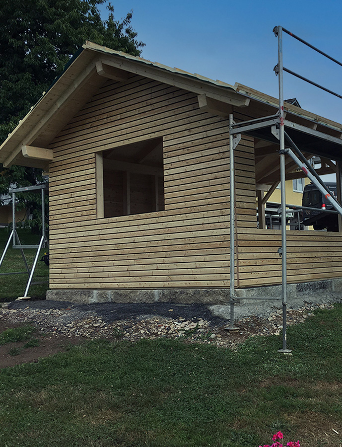 Holzbau der Zimmerei Ring