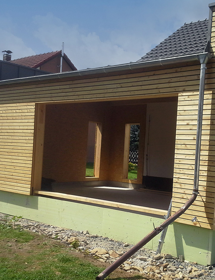 Holzhäuser der Zimmerei Ring