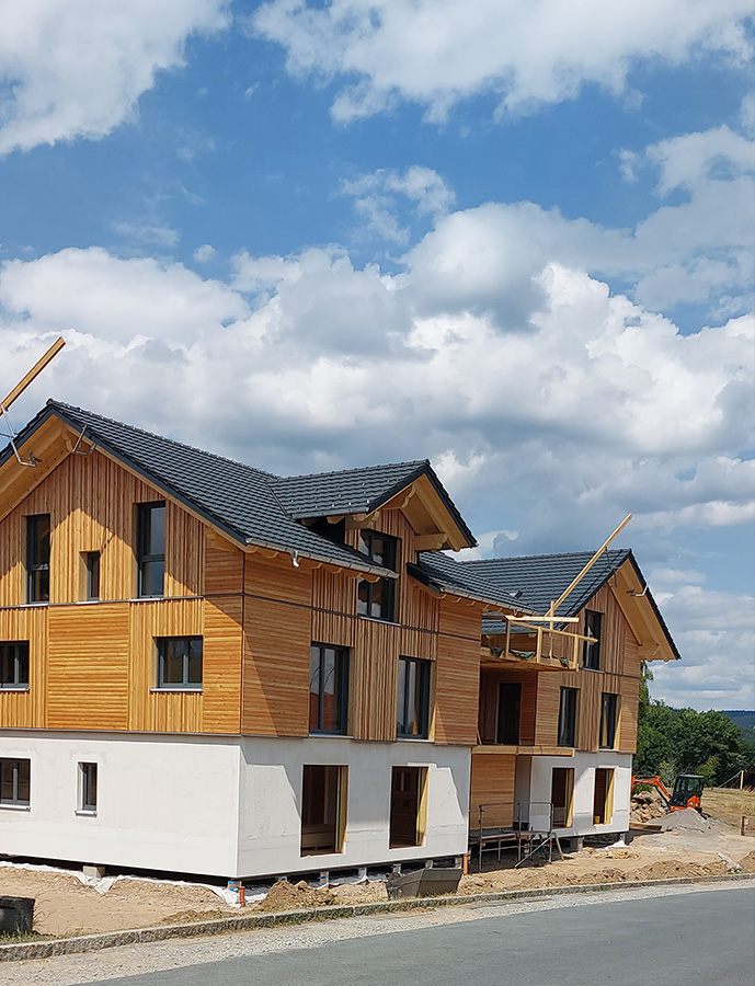 Holzhäuser der Zimmerei Ring