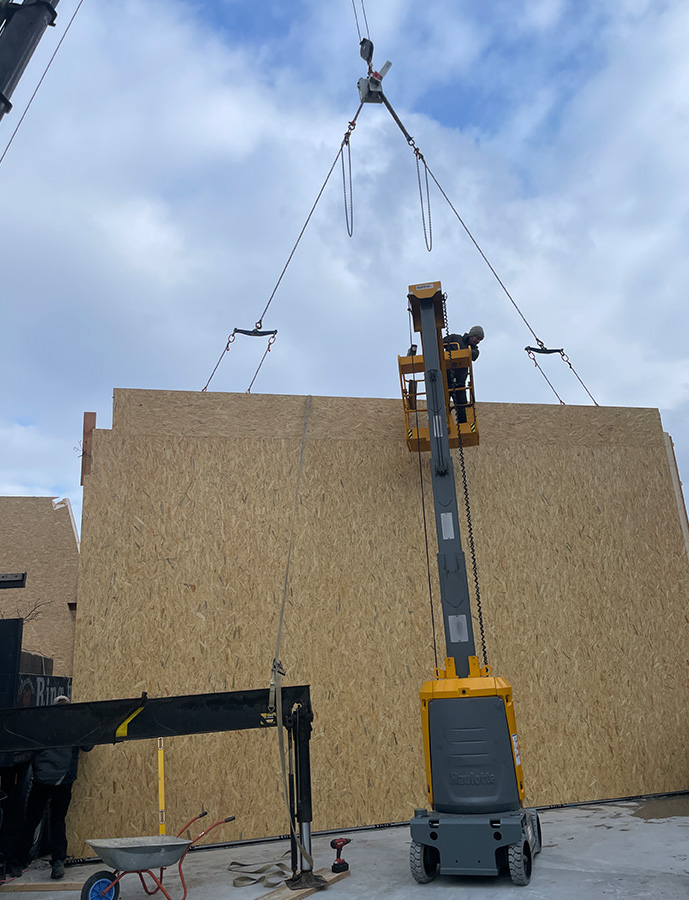 Holzhäuser der Zimmerei Ring