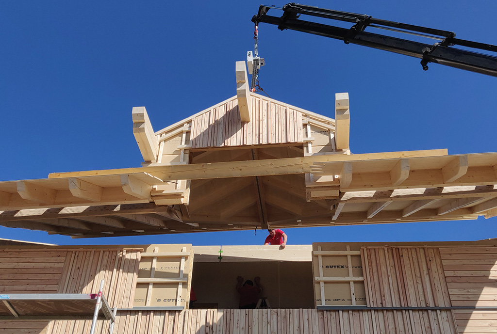 Holzhäuser der Zimmerei Ring