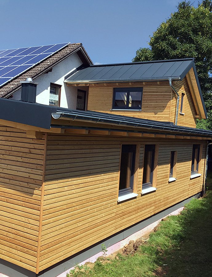 Holzhäuser der Zimmerei Ring