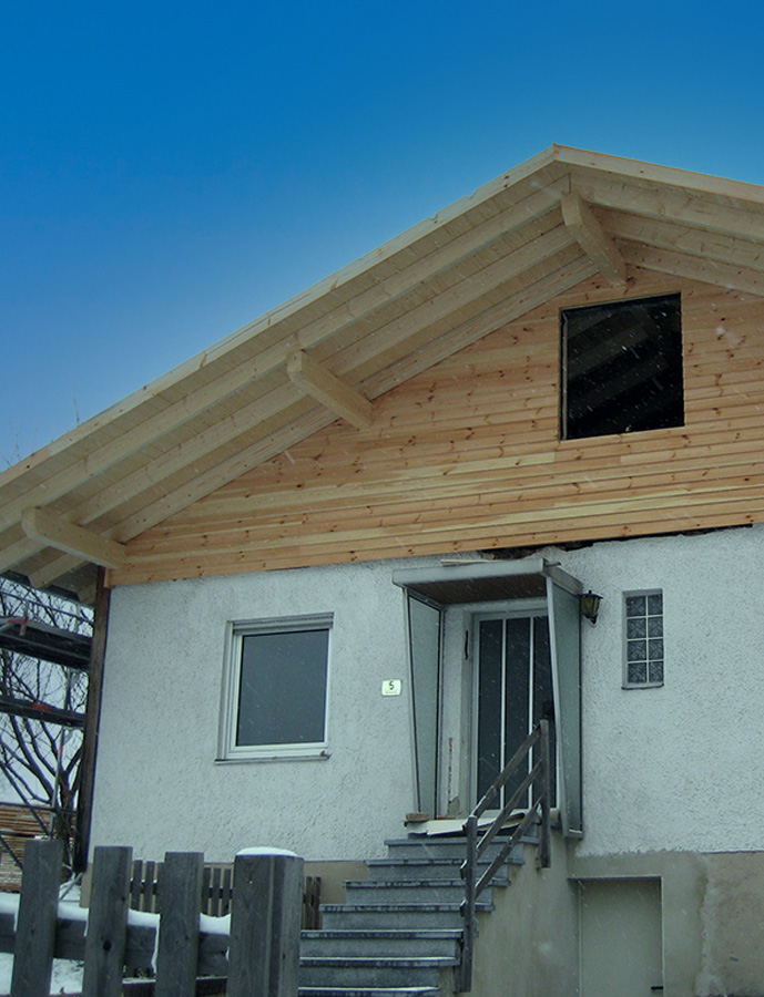 Holzhäuser der Zimmerei Ring