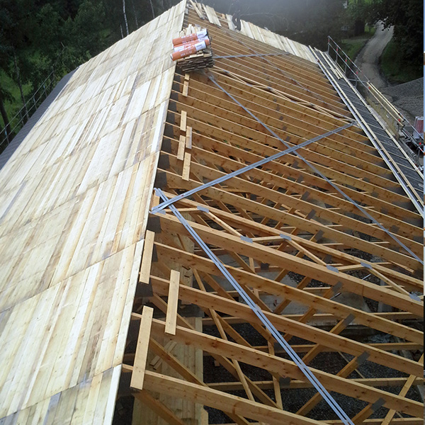 Landwirtschaftliche Hallen und Ställe der Zimmerei Ring